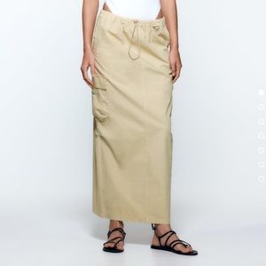 Zara cargo skirt